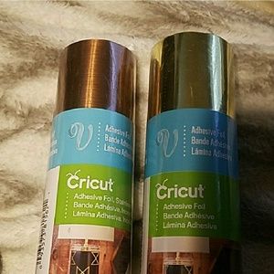 2 rolls of cricut foil
